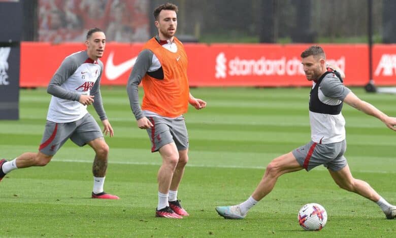 جيمس ميلنر - دييجو جوتا - كونستانتينوس تسيميكاس - ليفربول (المصدر:Gettyimages)
