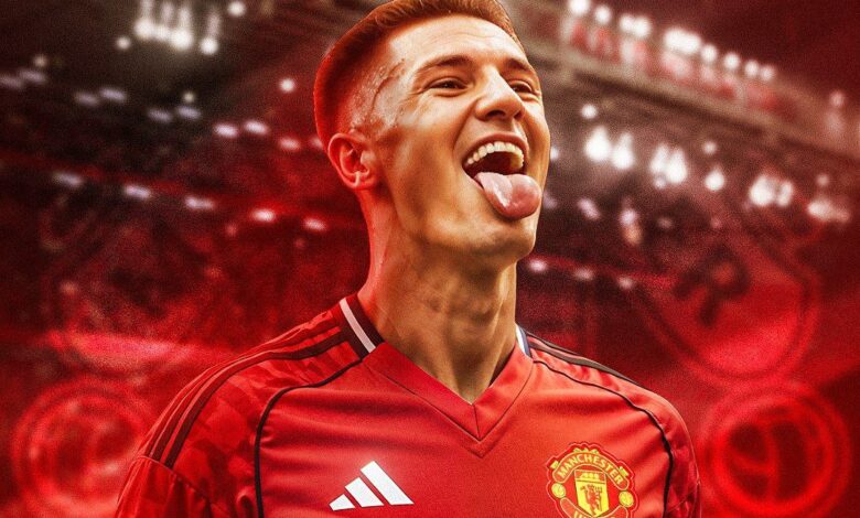 بنجامين سيسكو لاعبًا لمانشستر يونايتد