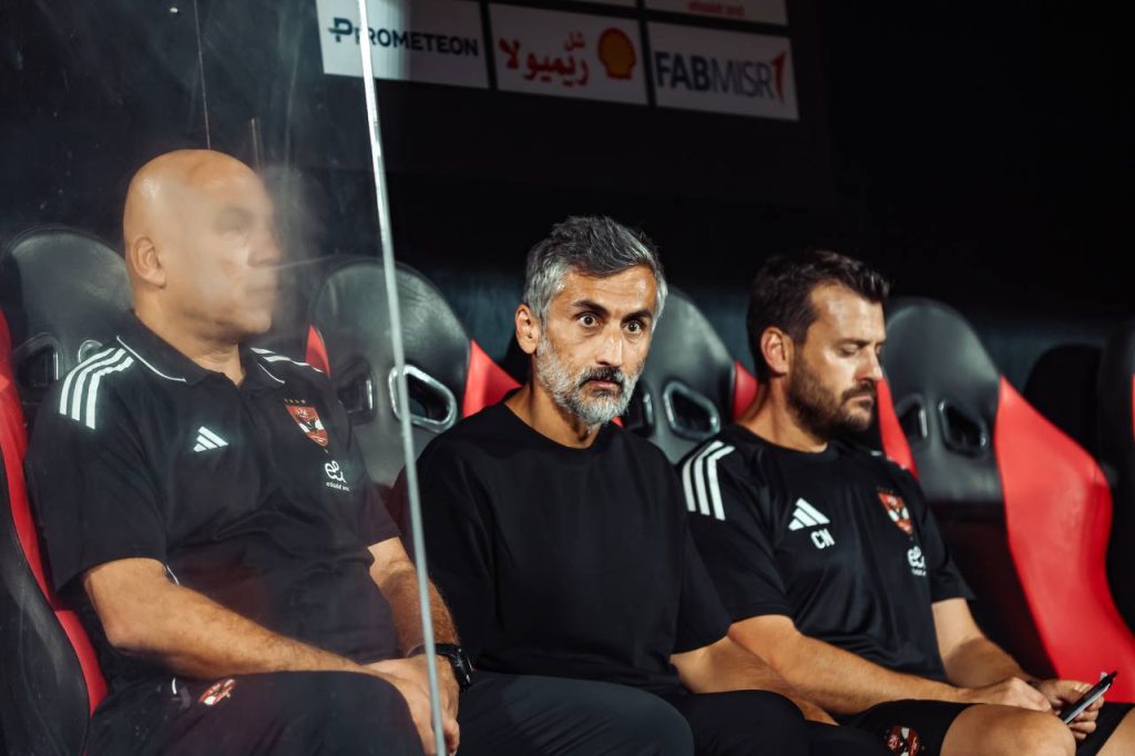 خوسيه ريبيرو - مدرب الاهلي - تصوير: مصطفى الشحات