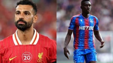 إسماعيلا سار - محمد صلاح (المصدر:Gettyimages)