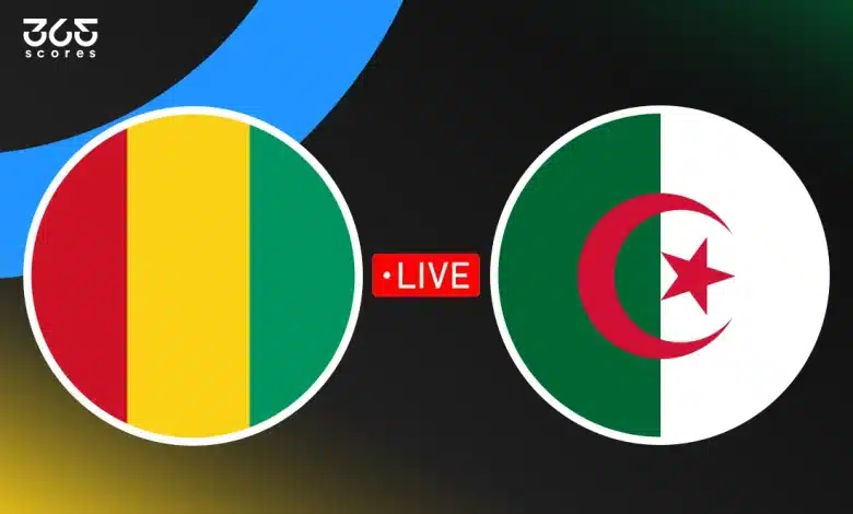 مباشر الجزائر وغينيا اليوم في كأس أمم إفريقيا للمحليين