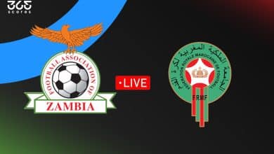 منتخب المغرب ضد زامبيا