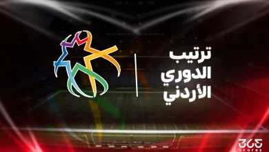 جدول ترتيب الدوري الأردني