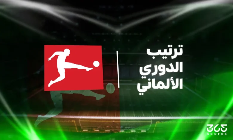 جدول ترتيب الدوري الألماني