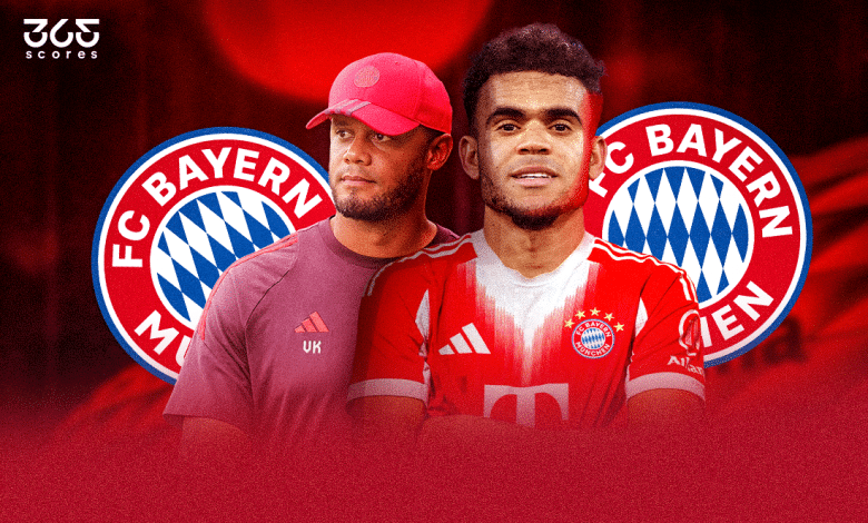 لويس دياز - فينسنت كومباني - بايرن ميونخ