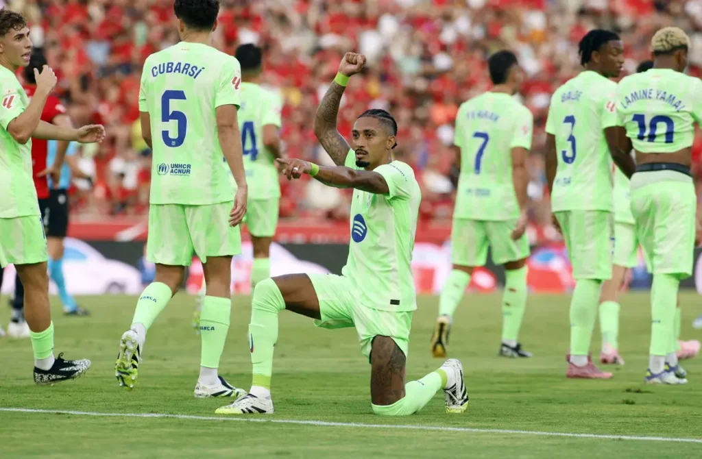 تشكيل برشلونة ضد رايو فاييكانو بالجولة 3 في الدوري الإسباني 2026