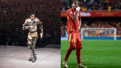 لامين يامال - مايكل جاكسون - المصدر: gettyimages