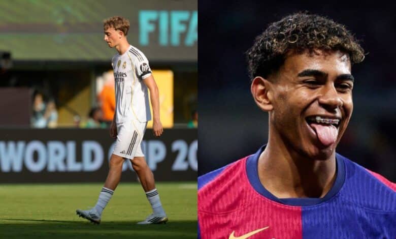 لامين يامال - دين هويسن - المصدر: gettyimages