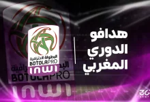 ترتيب هدافي الدوري المغربي