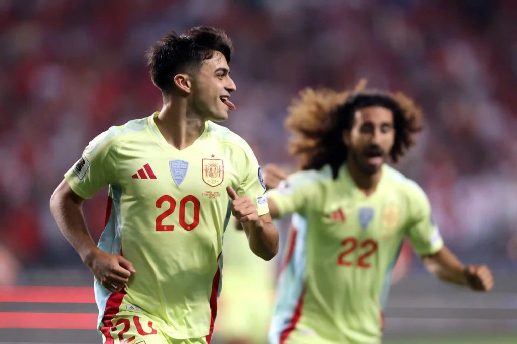 بيدري جونزاليس - مارك كوكوريلا (منتخب إسبانيا) (المصدر:Gettyimages)