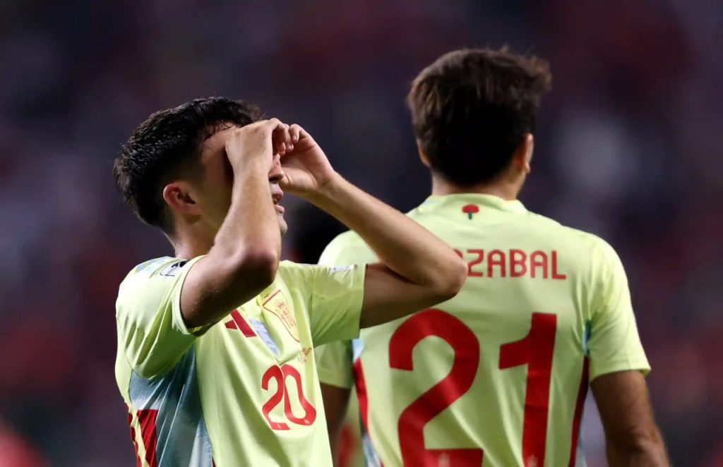 بيدري (منتخب إسبانيا) (المصدر:Gettyimages)