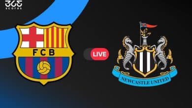 برشلونة ضد نيوكاسل