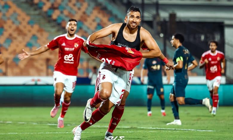 محمود حسن تريزيجيه - الأهلي - تصوير: مصطفى الشحات