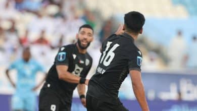 بني ياس ضد خورفكان - المصدر: حساب رابطة المحترفين الإماراتية