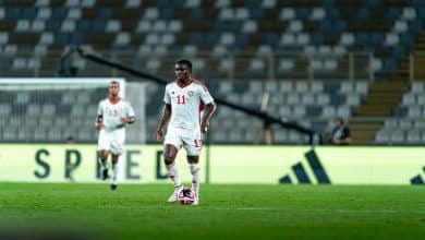 الإمارات الأولمبي ضد هونج كونج - المصدر: الحساب الرسمي لمنتخب الإمارات