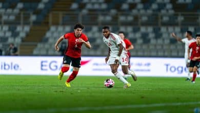 الإمارات الأولمبي ضد هونج كونج - المصدر: الحساب الرسمي لمنتخب الإمارات