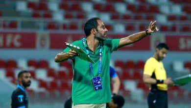 برونو بيريرا مدرب دبا- المصدر: الحساب الرسمي لنادي دبا الإماراتي