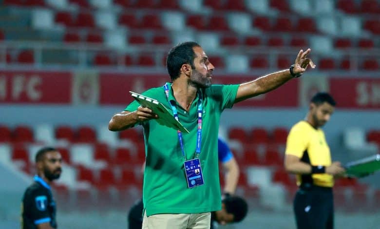 برونو بيريرا مدرب دبا- المصدر: الحساب الرسمي لنادي دبا الإماراتي