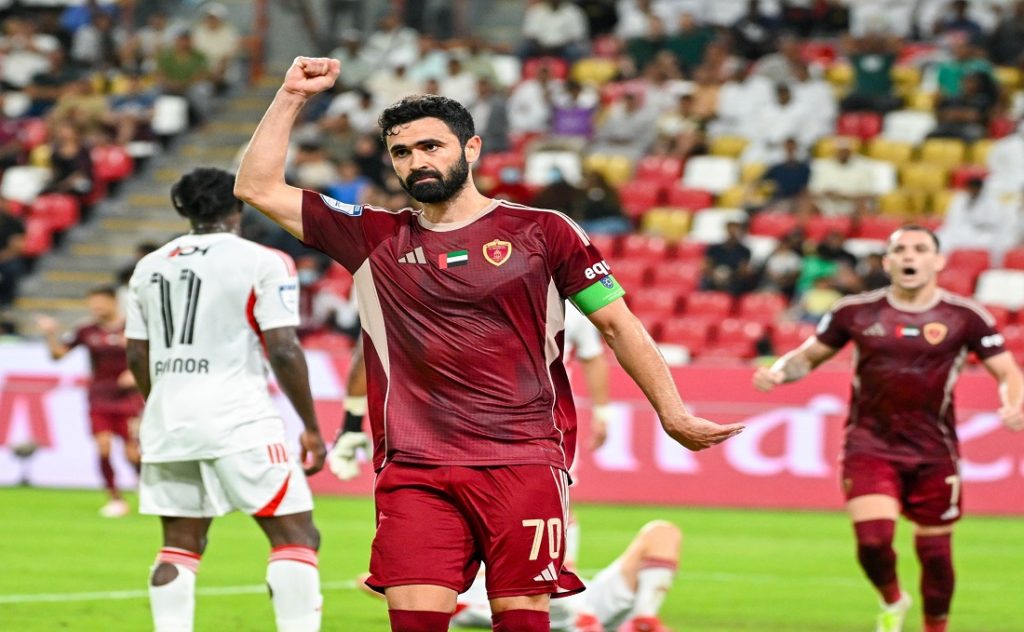 الوحدة ضد الجزيرة- المصدر: حساب رابطة المحترفين الإماراتية