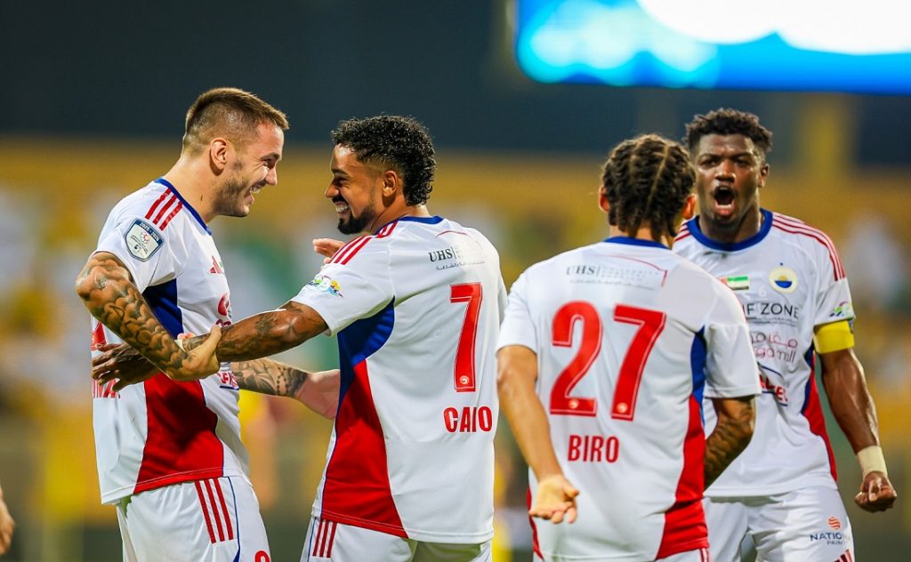 الشارقة ضد الوصل- المصدر: حساب رابطة المحترفين الإماراتية