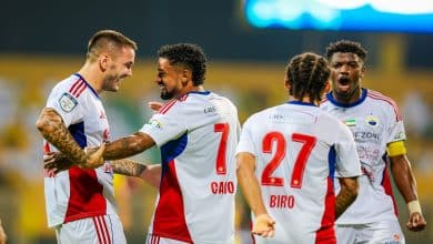 الشارقة ضد الوصل- المصدر: حساب رابطة المحترفين الإماراتية