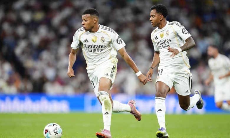 كيليان مبابي - رودريجو جوس - ريال مدريد - المصدر (Getty images)