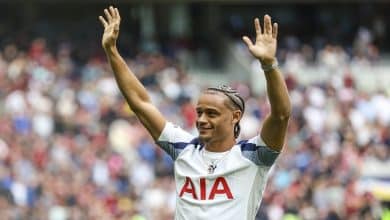 تشافي سيمونز لاعب توتنهام- (المصدر:Gettyimages)