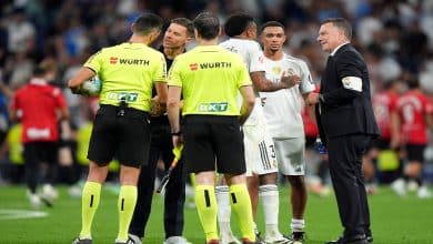 تشابي ألونسو من مباراة ريال مدريد ضد مايوركا- (المصدر:Gettyimages)