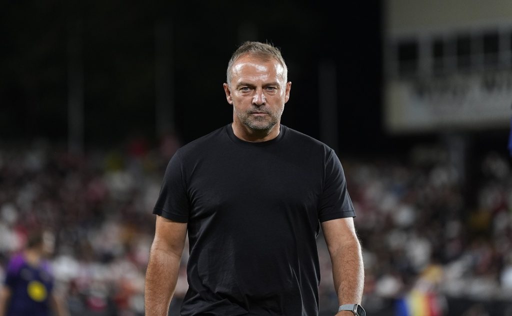 هانزي فليك مدرب برشلونة- (المصدر:Gettyimages)