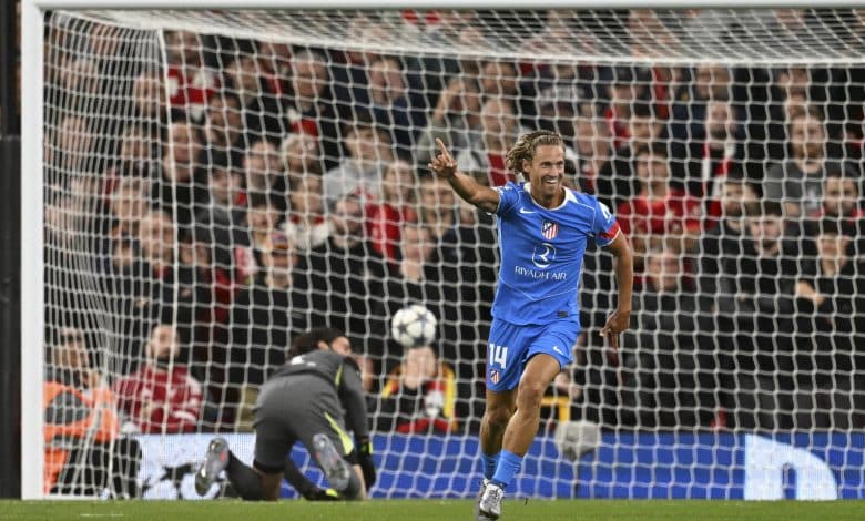 ماركوس لورينتي لاعب أتلتيكو مدريد.. (المصدر: Getty images)