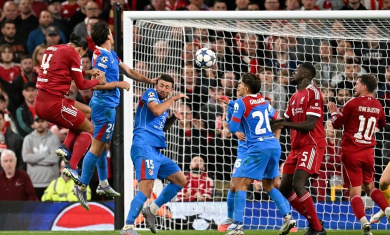 فيرجيل فان دايك - ليفربول ضد أتلتيكو مدريد (المصدر: Getty images)