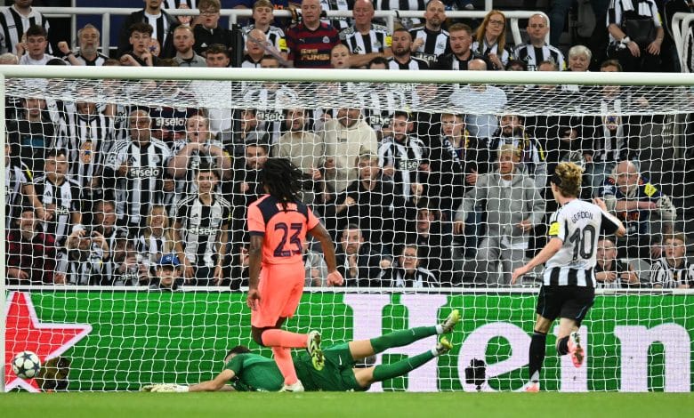 برشلونة ضد نيوكاسل - دوري أبطال أوروبا (المصدر:Gettyimages)