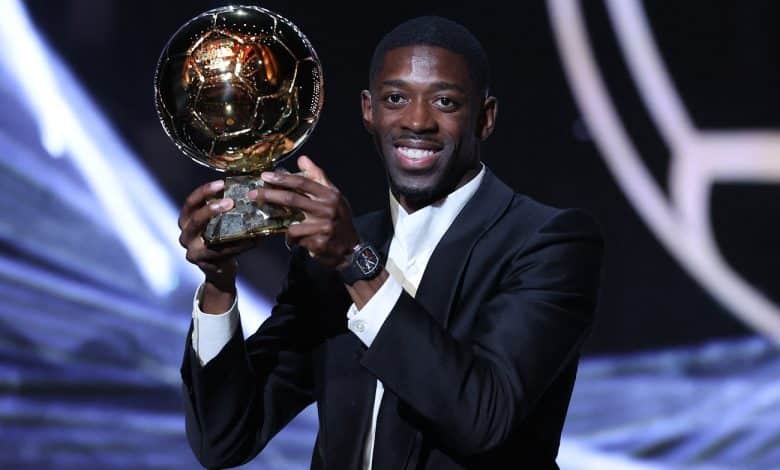 عثمان ديمبيلي - الكرة الذهبية 2025 - المصدر (Getty images)