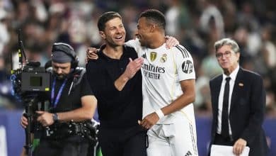 كيليان مبابي - تشابي ألونسو - المصدر (Getty images)