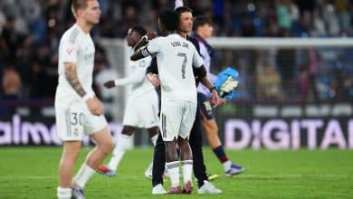 تشابي ألونسو - فينيسيوس جونيور - فرانكو ماستانتونو - ريال مدريد - المصدر (Getty images)