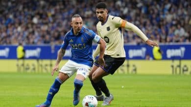 سانتي كازورلا - رونالد أراوخو - برشلونة ضد ريال أوفييدو (المصدر:Gettyimages)