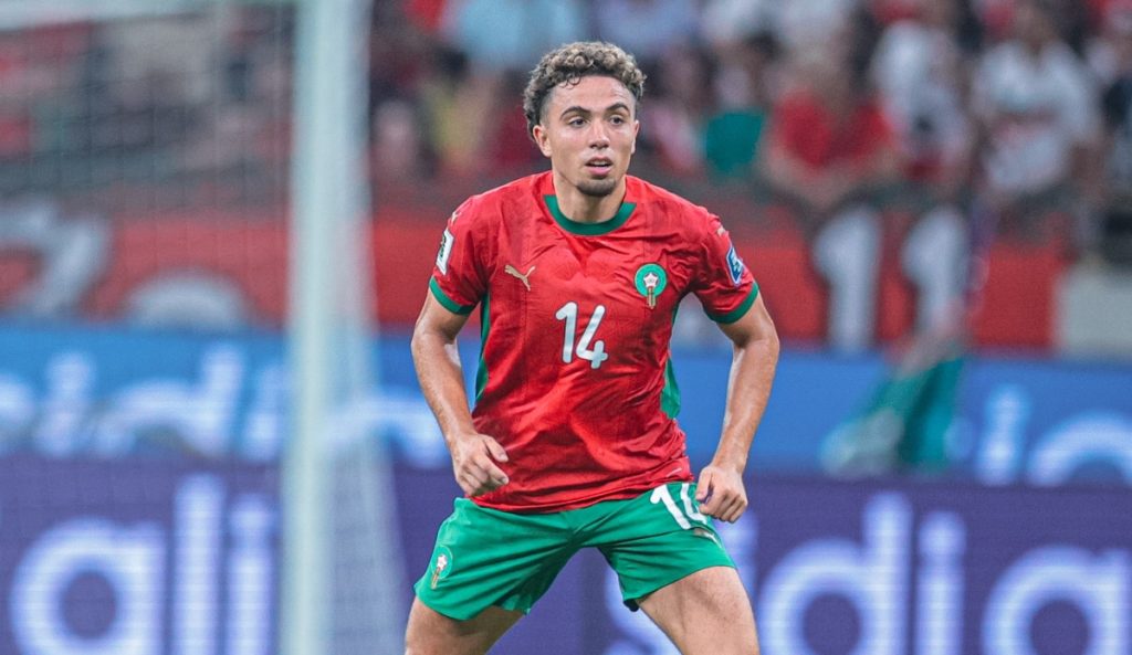 نائل العيناوي - منتخب المغرب (تصوير: عمر الناصري)