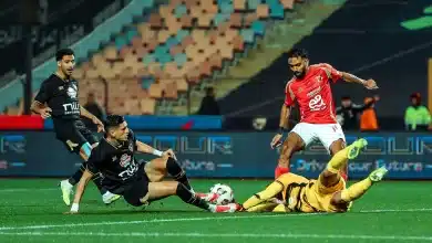 حسين الشحات - صلاح الدين مصدق - الأهلي - الزمالك (تصوير: مصطفى الشحات)