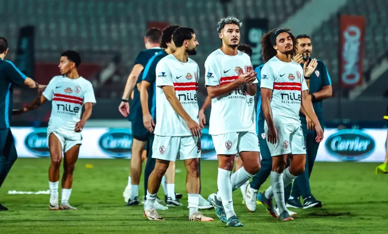 آدم كايد - أحمد شريف - عدي الدباغ - الزمالك (تصوير: مصطفى الشحات 📷)