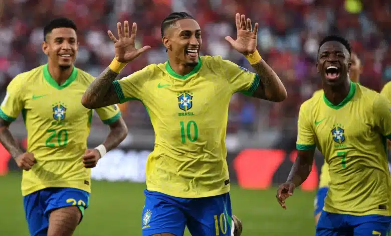 تشكيل منتخب البرازيل ضد بوليفيا في تصفيات كأس العالم 2026