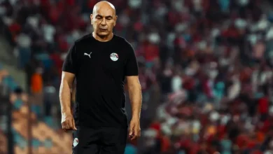 حسام حسن - منتخب مصر - (تصوير: مصطفى الشحات)