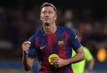 روبرت ليفاندوفسكي - برشلونة - المصدر (Getty images)