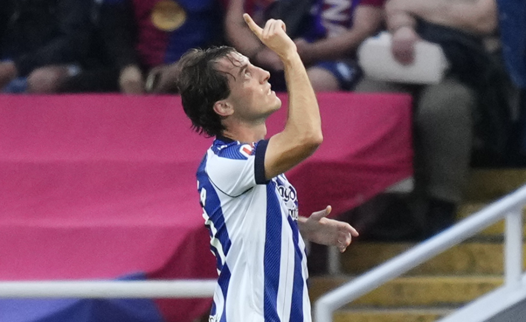 ألفارو أودريوزولا - ريال سوسيداد - برشلونة - المصدر (Getty images)