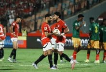 محمد صلاح - عمر مرموش - لاعبا الدوري الإنجليزي - تضوير: مصطفى الشحات