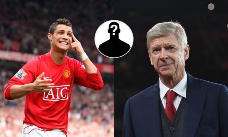 أرسين فينجر ورونالدو