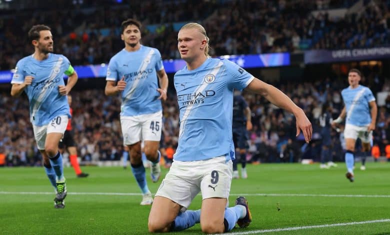 إيرلينج هالاند - فودين - خوسانوف - برناردو سيلفا- مانشستر سيتي - المصدر (Getty images)