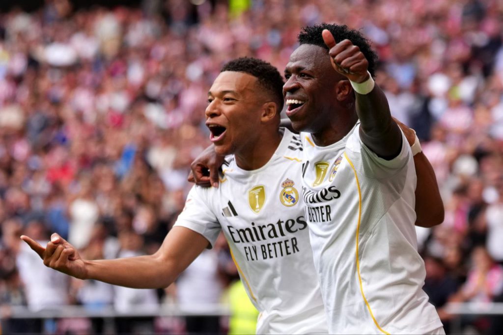 فينيسيوس جونيور - كيليان مبابي - المصدر (Getty images)