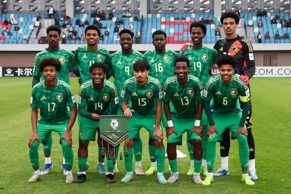 موعد مباراة السعودية ضد كولومبيا والقنوات الناقلة في كأس العالم للشباب