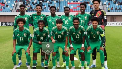 موعد مباراة السعودية ضد كولومبيا والقنوات الناقلة في كأس العالم للشباب
