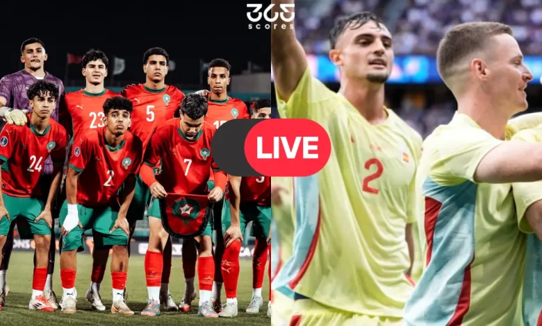 قناة ناقلة مجانًا.. أين تشاهد مباراة المغرب وإسبانيا بث مباشر في كأس العالم للشباب؟